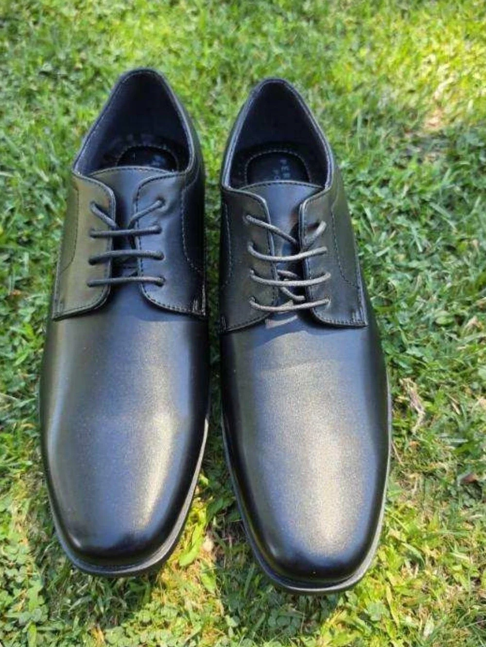 NWOT Perry Ellis Portfolio Black Slip-On Loafers Dress.